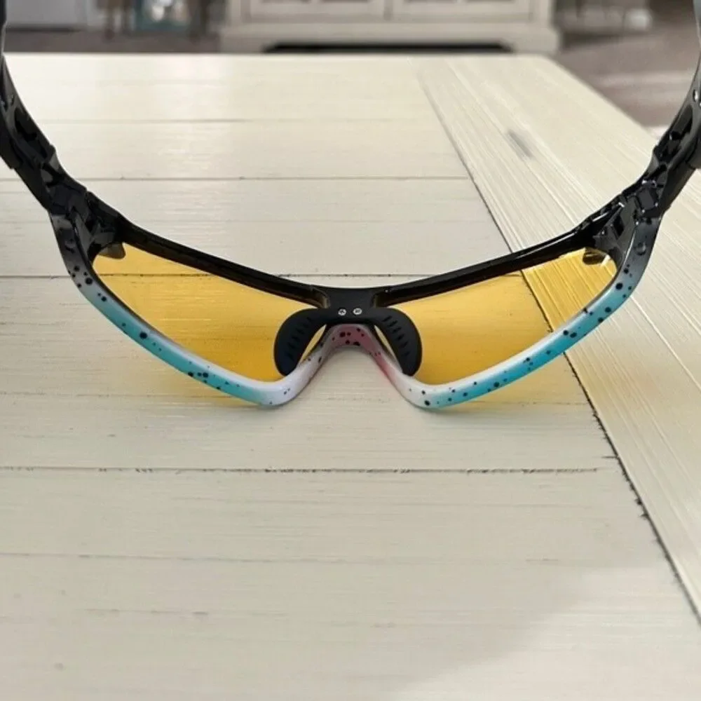 Polarized Sunglasses Mens Womens Cycling Sport Driving‎ Fishing Extra Lenses